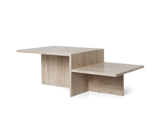 Ginza Coffee Table - Travertine