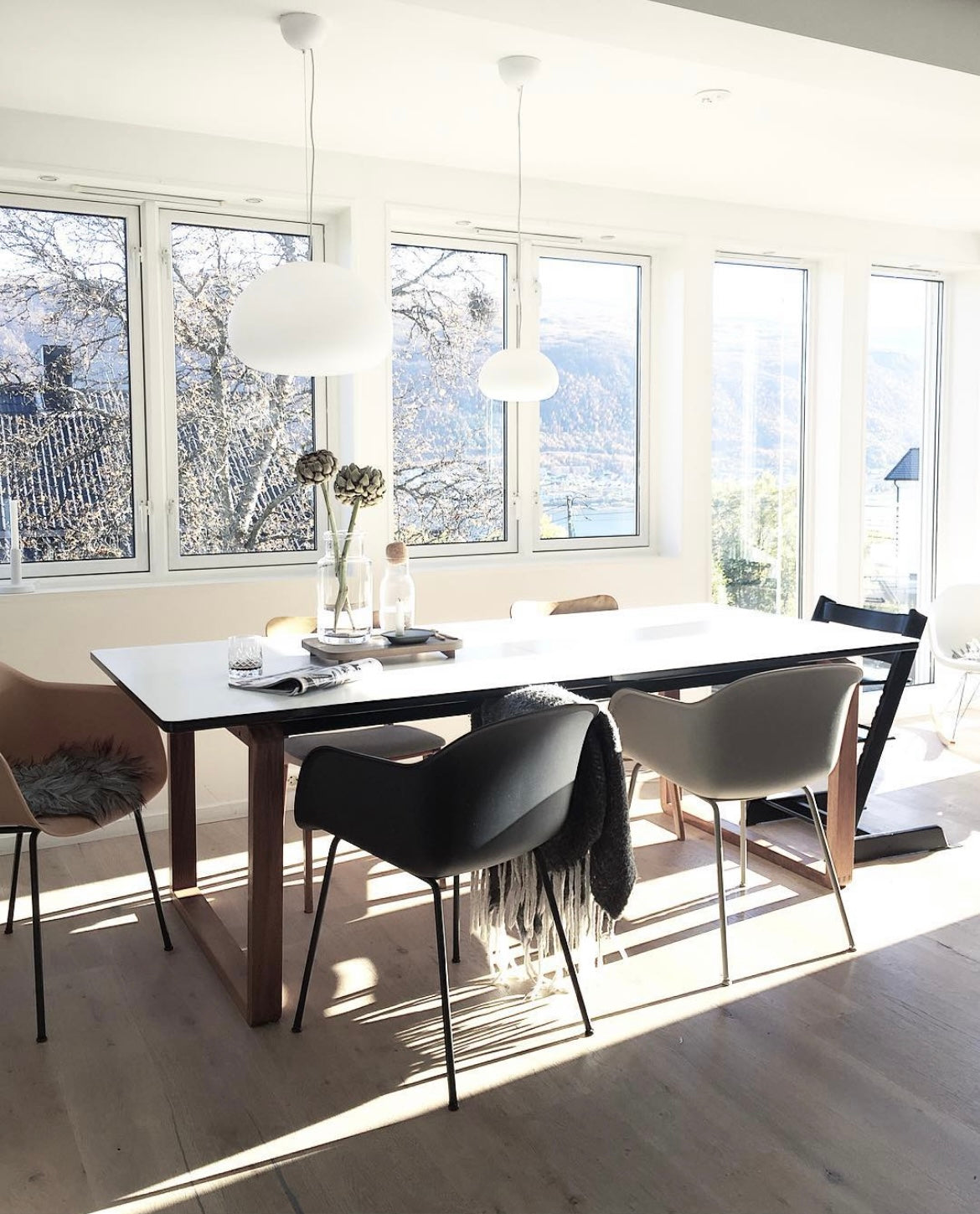 Cloud Pendant Lamp - Opal Glass - Small