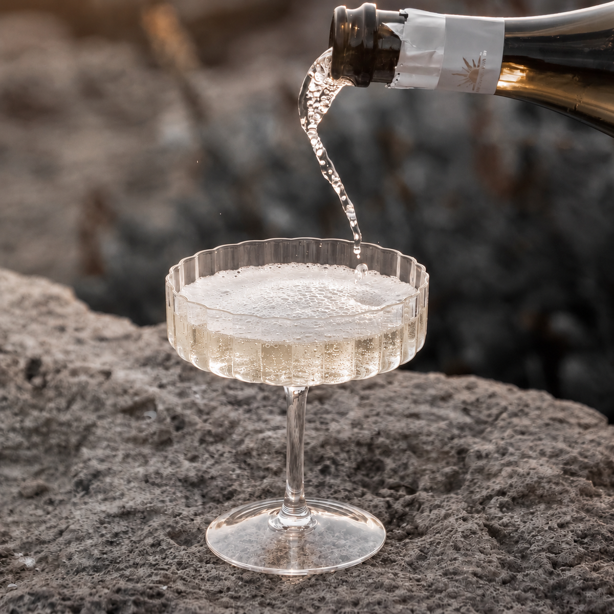 Reflect Champagne Saucer Glasses (Set Of 2)