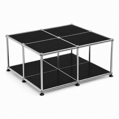 Block Coffee Table Graphite Black (Lead Time: 8-12 Weeks) Coloured Panels