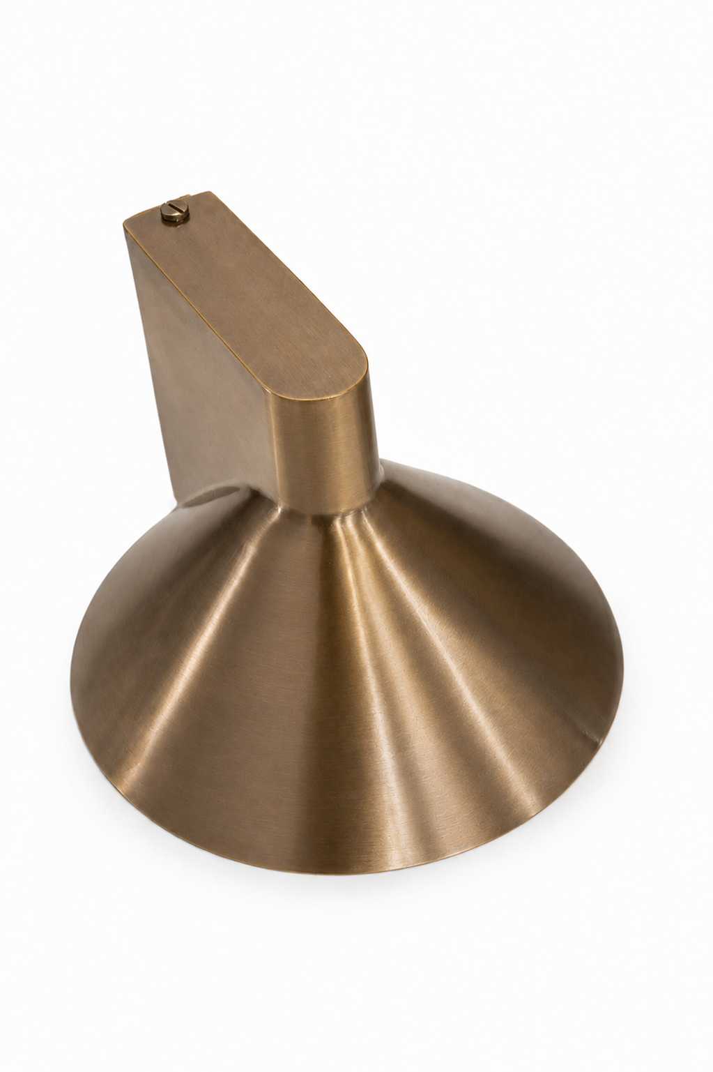 Conic Wall Lamp - Polished Brass - Indoor/Outdoor