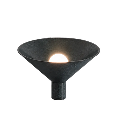 Conic Wall Lamp - Blackened Steel - Indoor/Outdoor