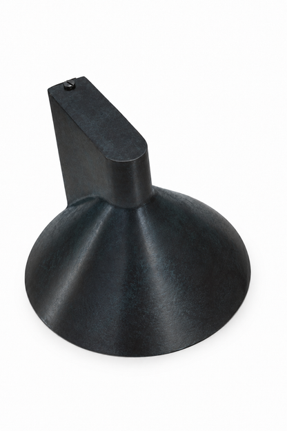 Conic Wall Lamp - Blackened Steel - Indoor/Outdoor