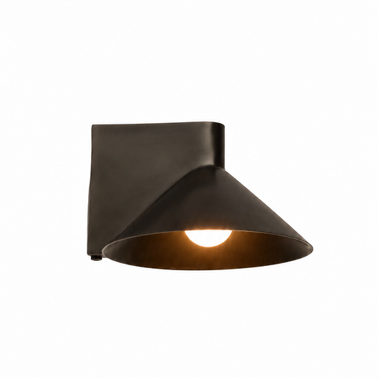 Conic Wall Lamp - Dark Bronze - Indoor/Outdoor Dark Bronze (In Stock)