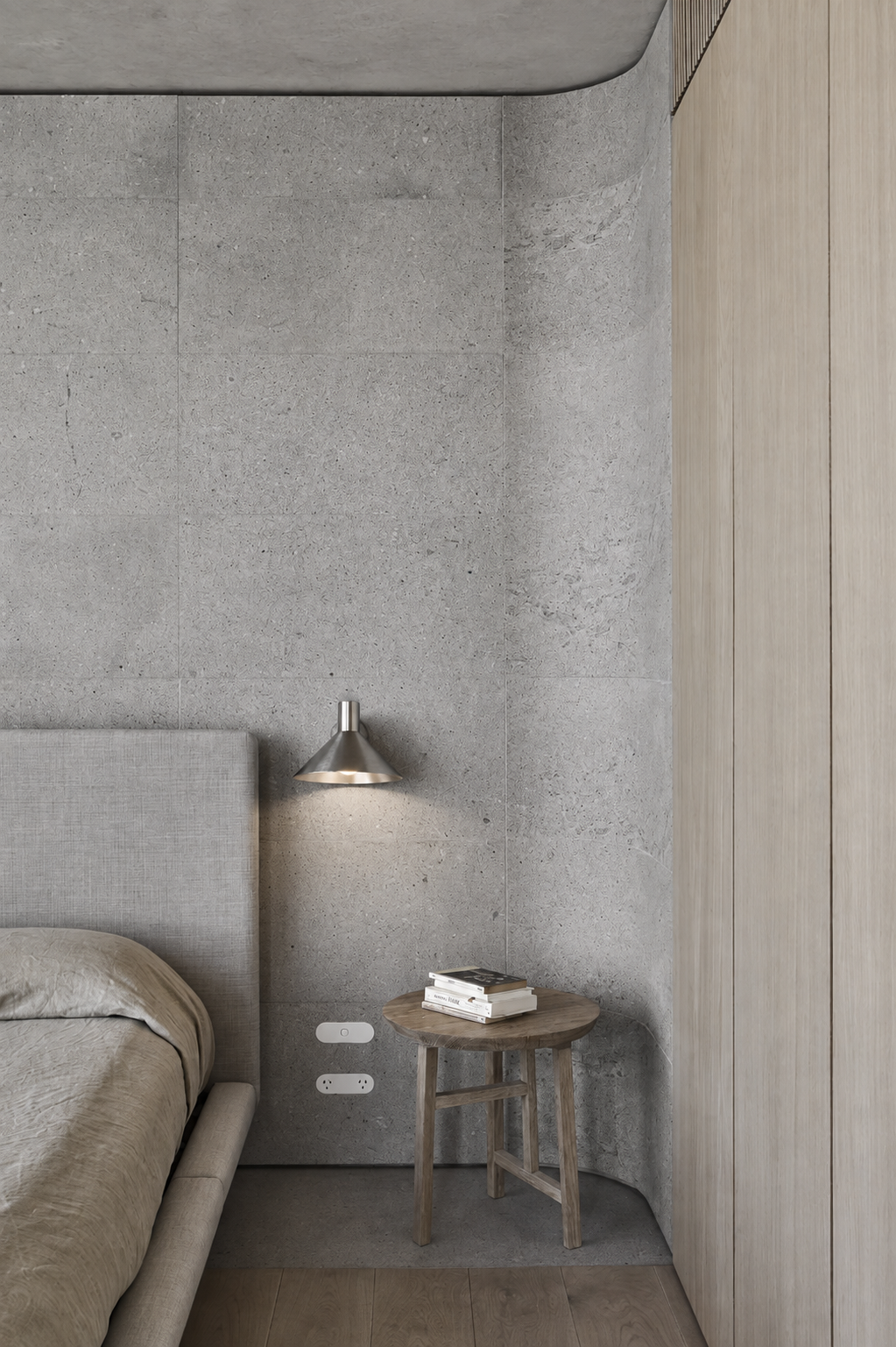 Conic Wall Lamp - Stainless Steel - Indoor/Outdoor