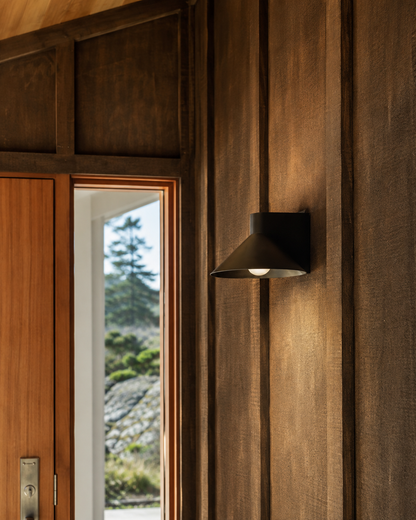 Conic Wall Lamp - Dark Bronze - Indoor/Outdoor