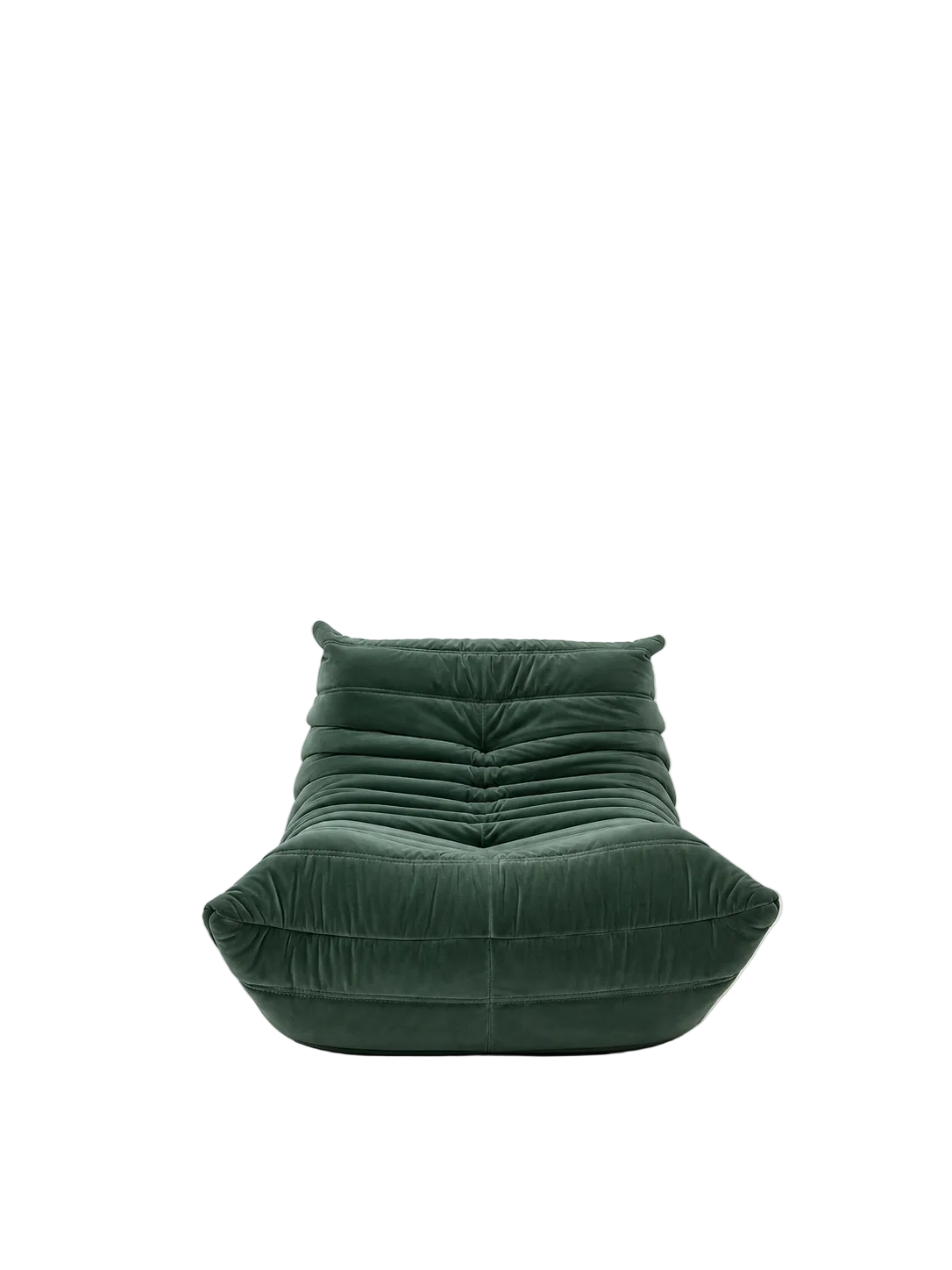 Togo Fireside Lounge Chair - Premium Reproduction Velvet - Mountain Brook (Lead Time 6-8 Weeks)