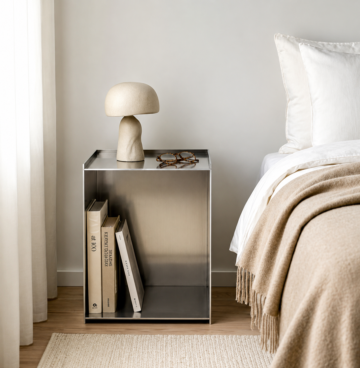 The Join Side Table - Aluminum