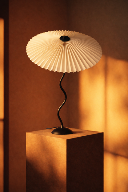 Piccolo Pleated Table Lamp - 60cm