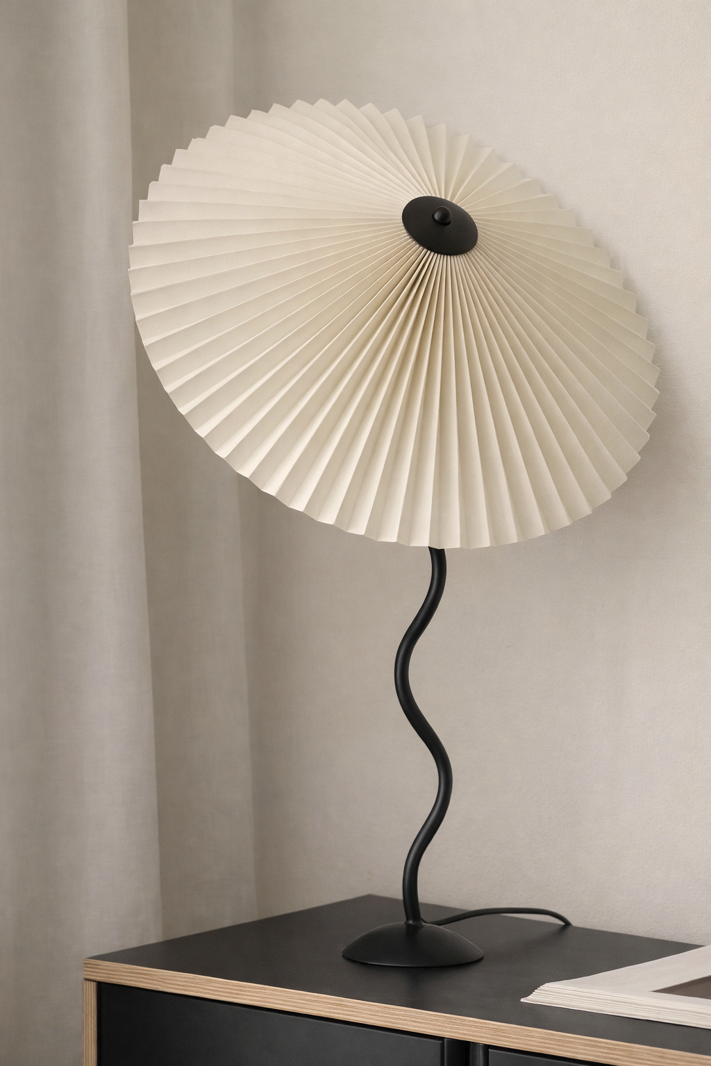 Piccolo Pleated Table Lamp - 60cm