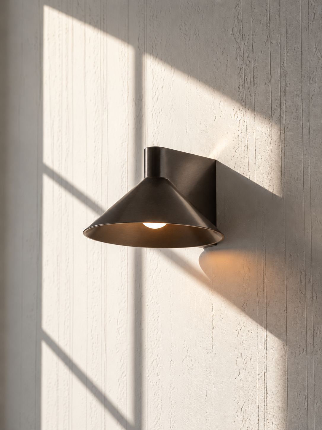 Conic Wall Lamp - Dark Bronze - Indoor/Outdoor