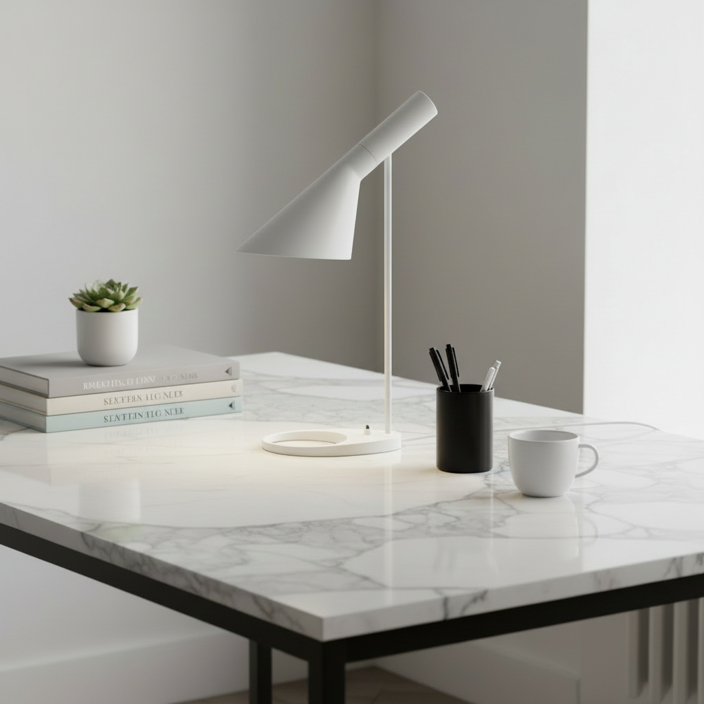 Jacobsen Table Lamp - White