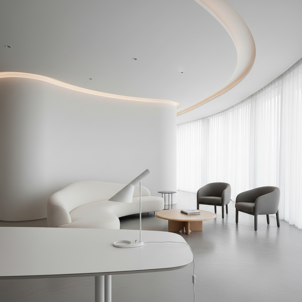 Jacobsen Table Lamp - White