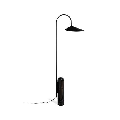 Leaf Floor Lamp - Black Marble