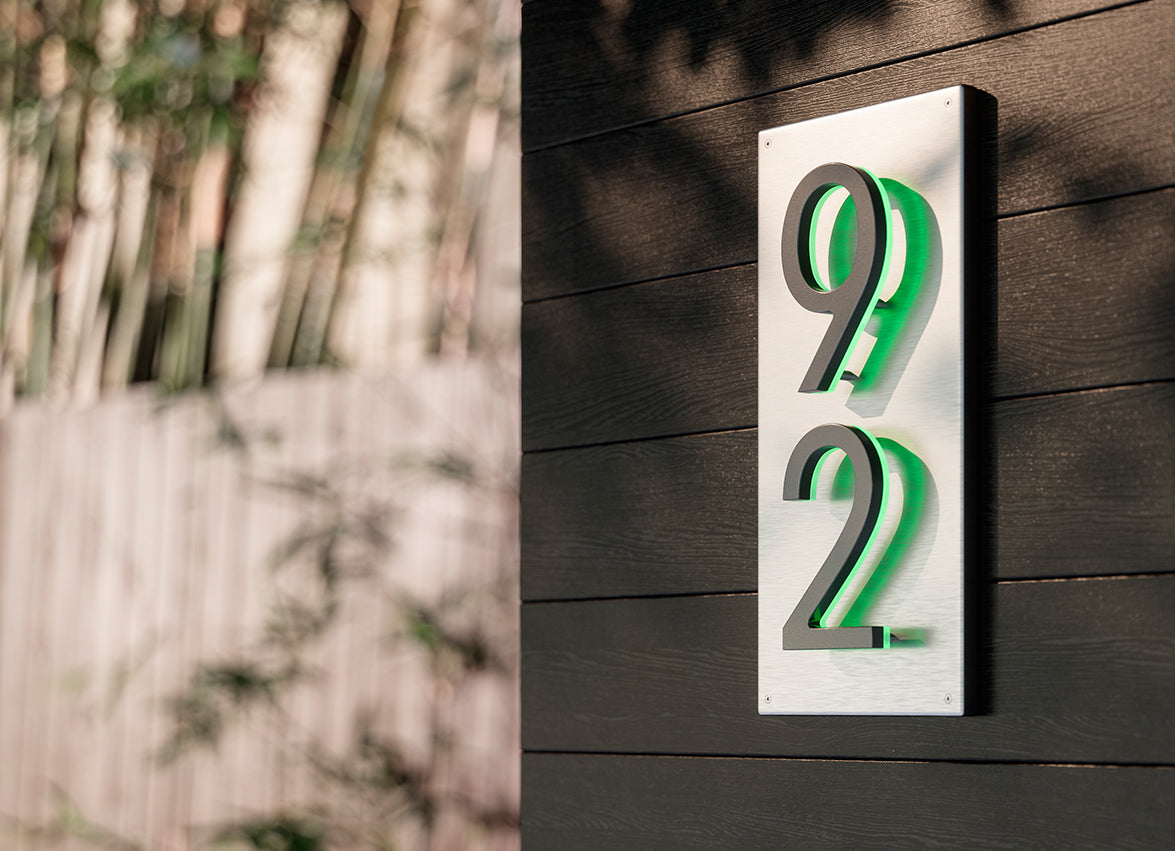 LUMO Wall Spacers for Displaying House Numbers - Set of 2