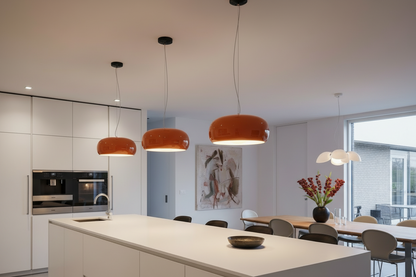 Ravello Pendant - Amber Glass