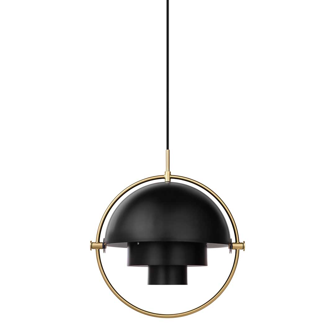 Multi Lite Pendant - Black/Brass - Premium Reproduction