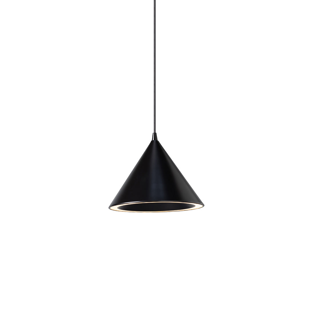 Cone Pendant Lamp - Black
