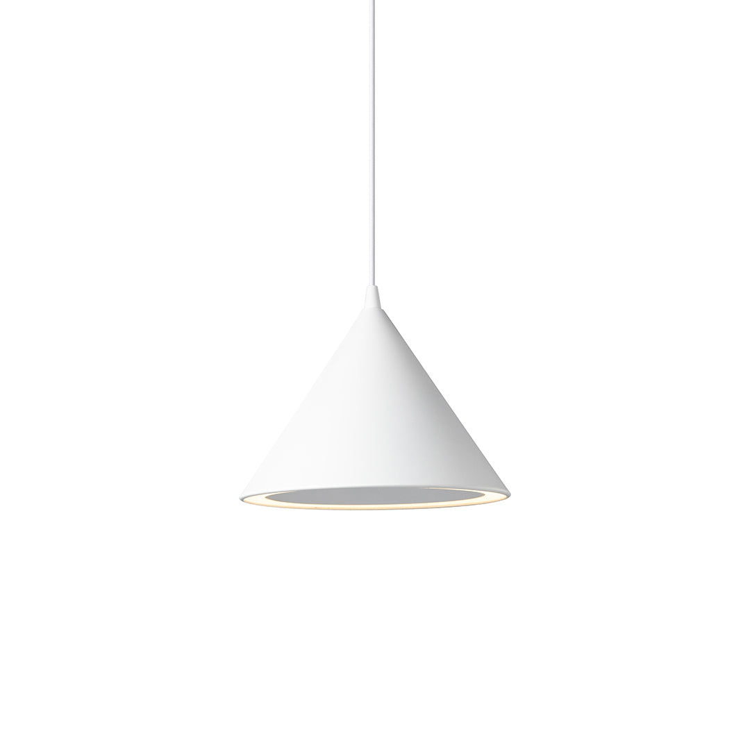 Cone Pendant Lamp - White