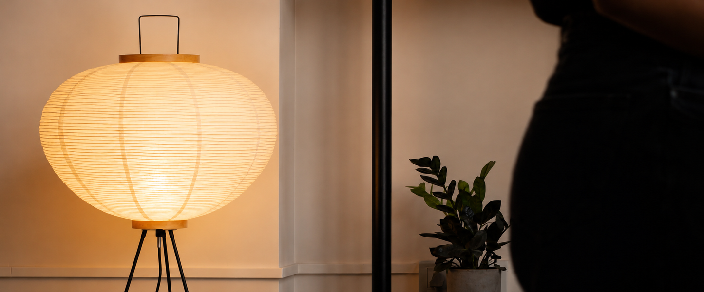 Washi Floor Lamp - 120cm