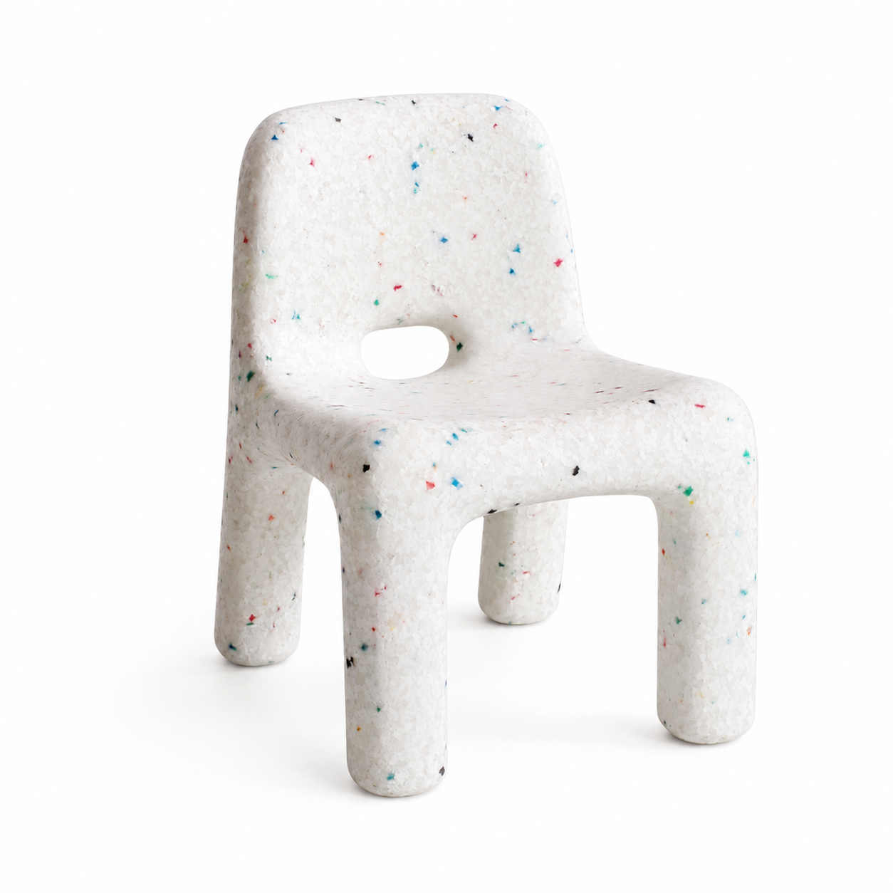 Kid's Confetti 1 Table & 2 Chairs Set - Indoor/Outdoor