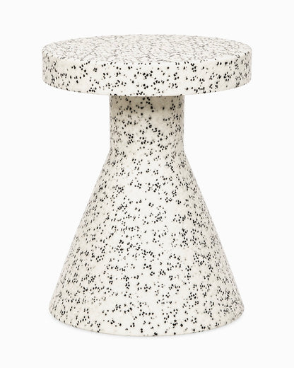 Speck Stool - Style 3 Black & White HP-2 (In Stock)