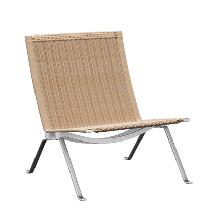 Enzo Lounge Chair - Wicker - Steel Frame
