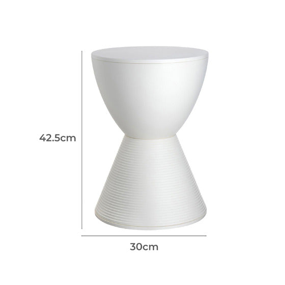 Hourglass Stool - Low