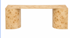 The Aurelia Desk  - Wooden Veneer