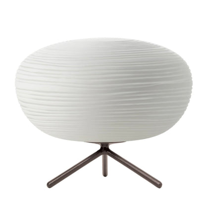 Kami 2 Lantern Table Lamp - Satin Glass