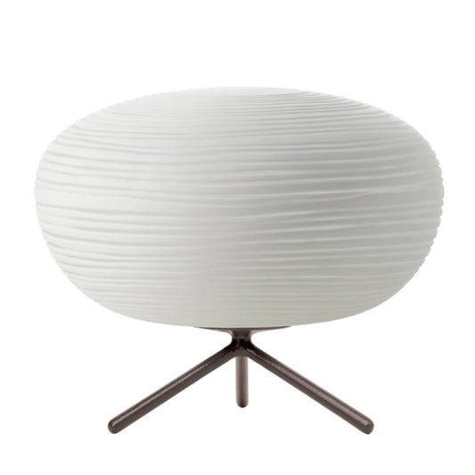 Kami 2 Lantern Table Lamp - Satin Glass