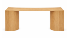 The Aurelia Desk  - Wooden Veneer