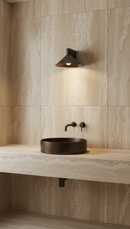 Conic Wall Lamp - Dark Bronze - Indoor/Outdoor