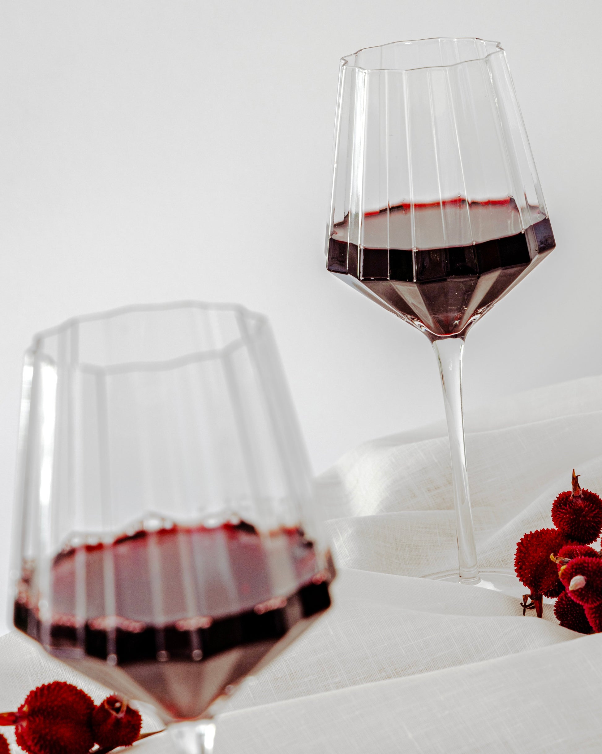 Reflect Crystal Red Wine Glasses (Set Of 2)