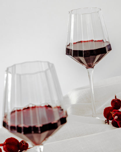 Reflect Crystal Red Wine Glasses (Set Of 2)
