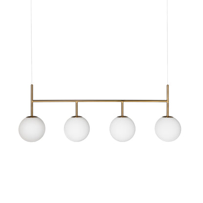 Perle Pendant Rail - Polished Brass