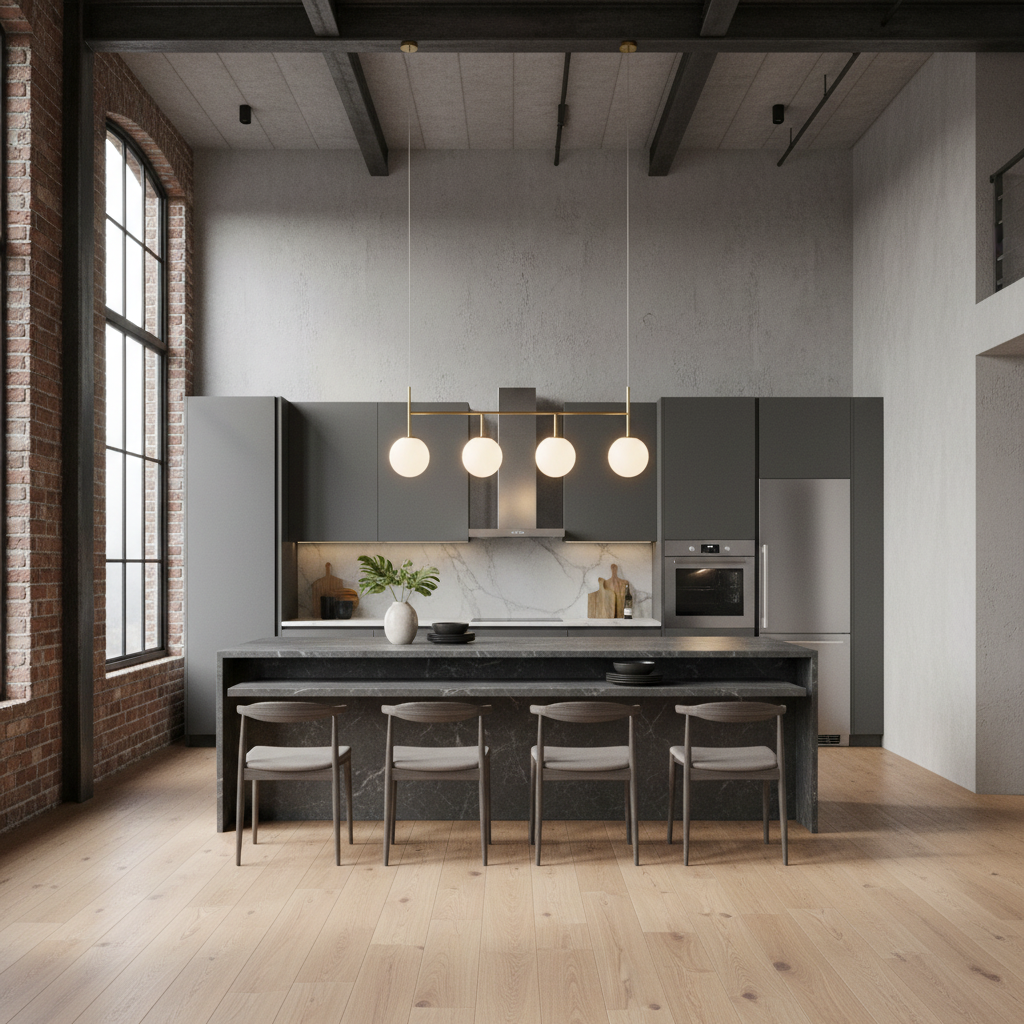 Perle Pendant Rail - Polished Brass