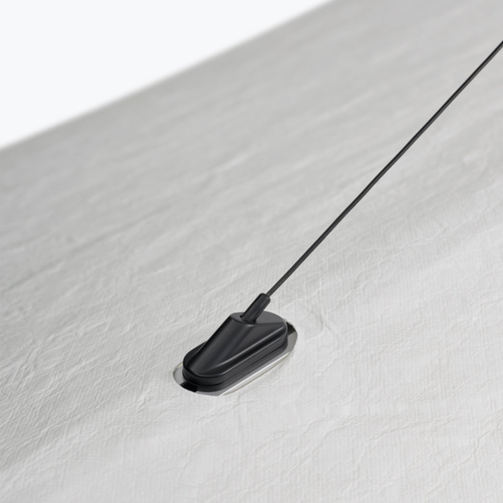 Lune Pendant - Dupont Paper - White/Black
