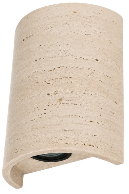 Tivano Light Up/Down Wall Sconce in Travertine (Indoor & Outdoor)
