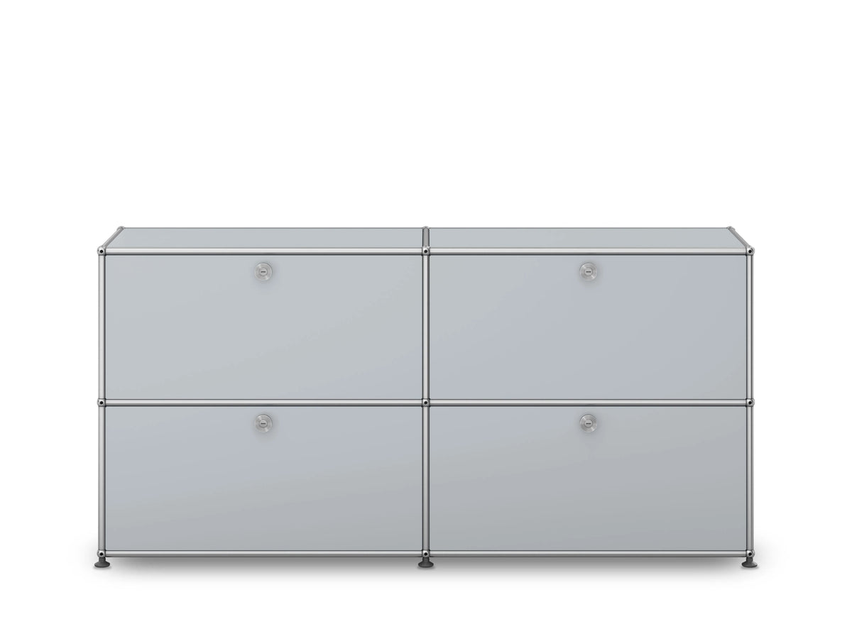 Block Sideboard E2 Matte Silver (Lead Time: 8-12 Weeks)