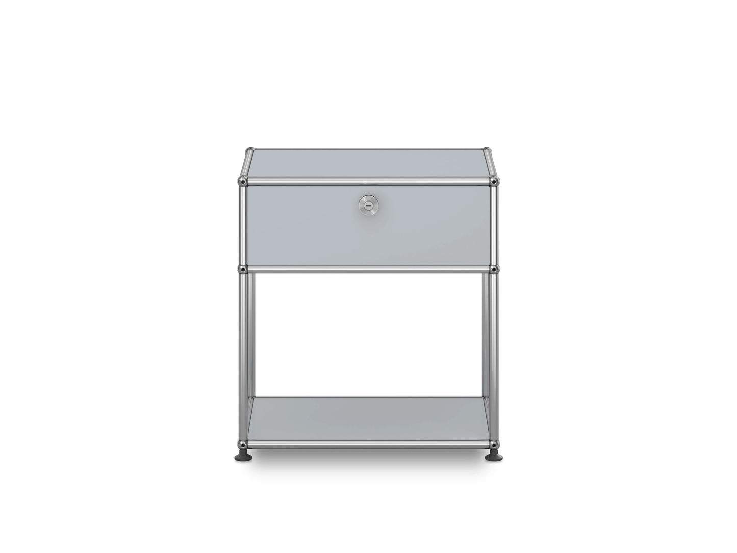 Haller Side Table M54 Matte Silver (Lead Time: 8-12 Weeks)