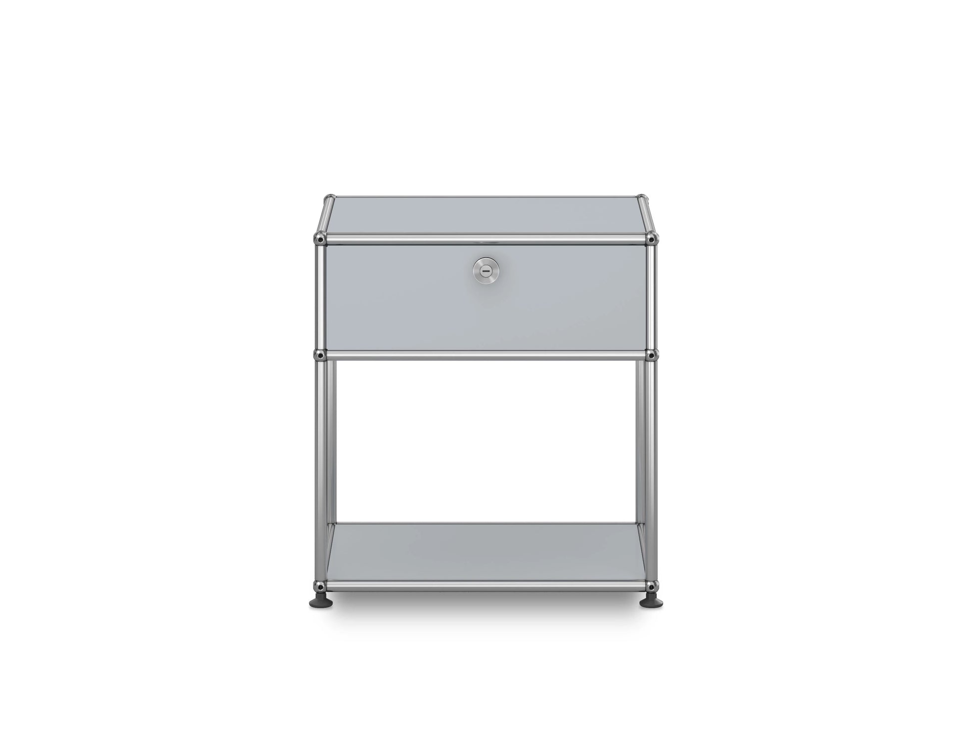Haller Side Table M54 Matte Silver (Lead Time: 8-12 Weeks)
