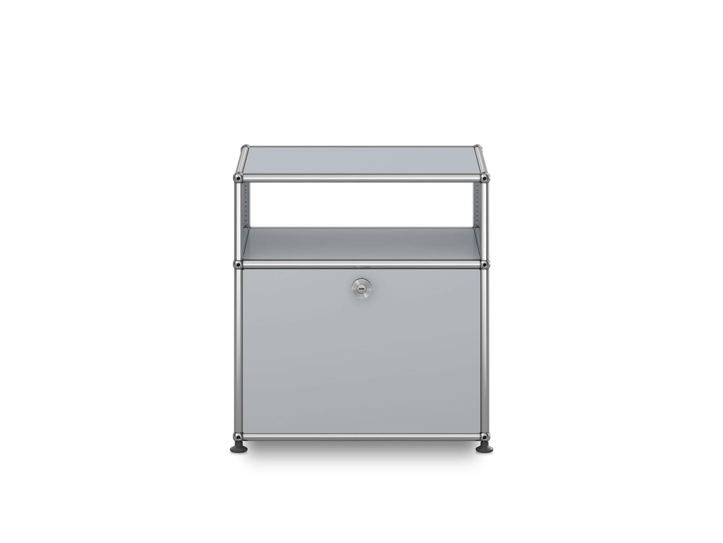 Haller Side Table M55 Matte Silver (Lead Time: 8-12 Weeks)