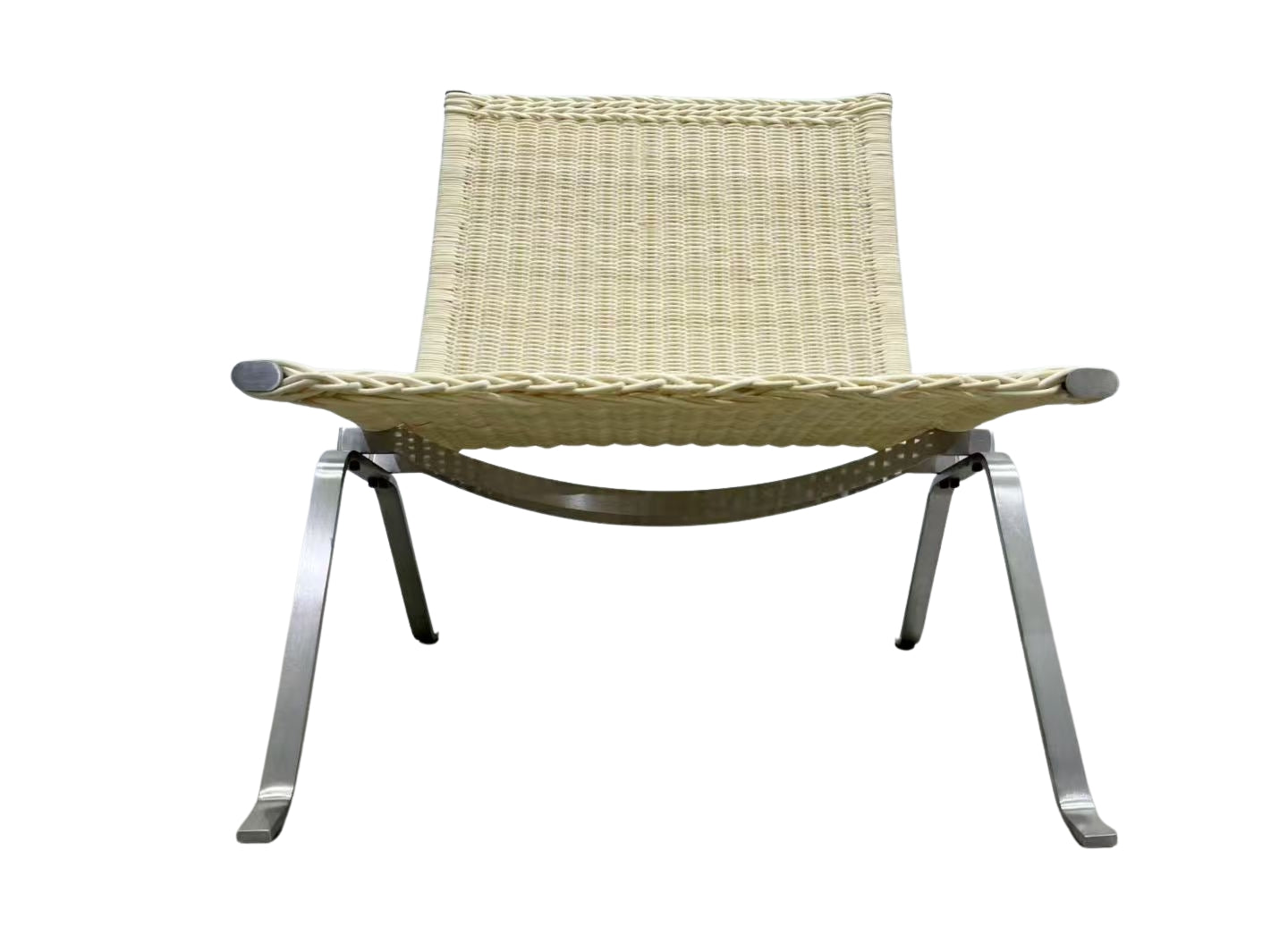 Enzo Lounge Chair - Wicker - Steel Frame