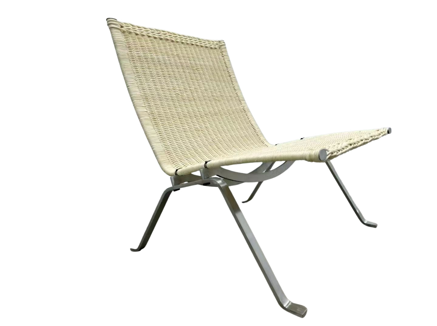 Enzo Lounge Chair - Wicker - Steel Frame