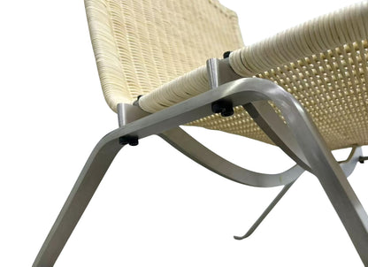 Enzo Lounge Chair - Wicker - Steel Frame