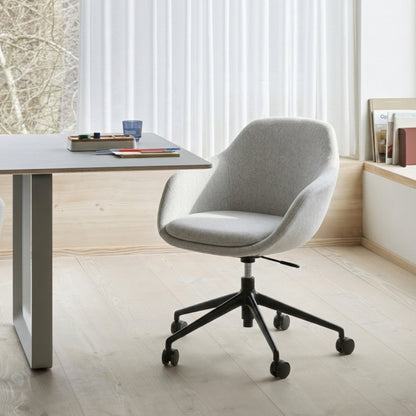 Jesko Armchair - Swivel Base With Castors
