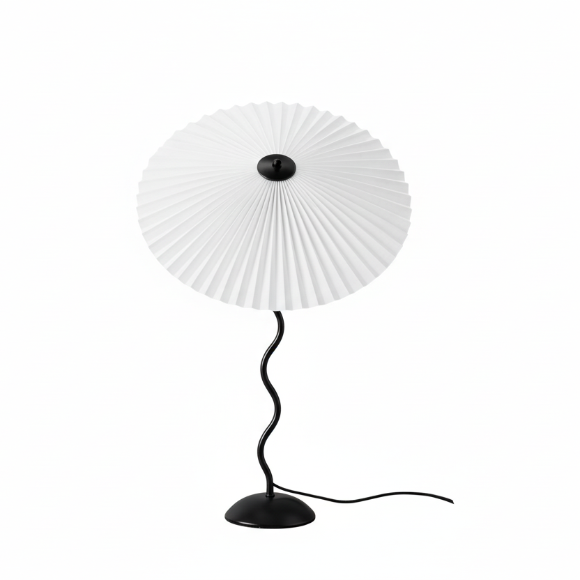 Piccolo Pleated Table Lamp - 60cm