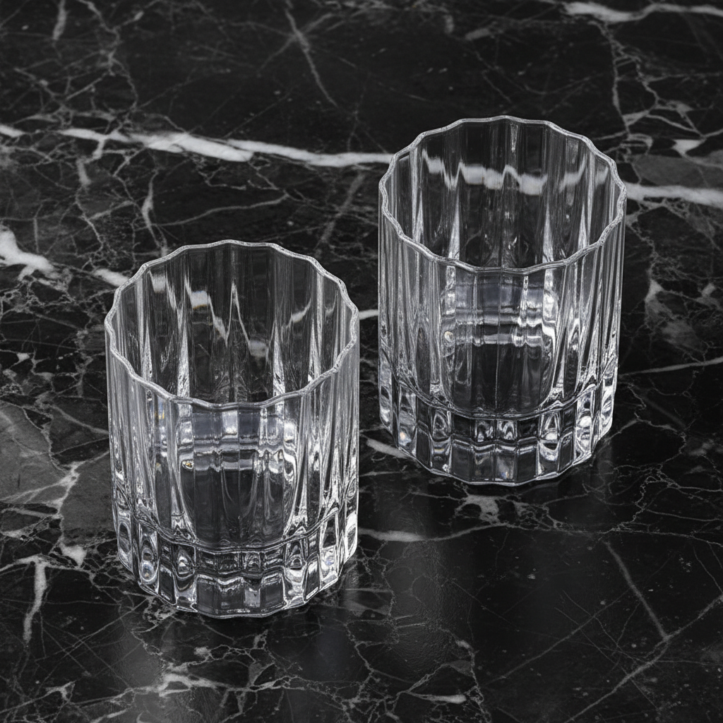 Cullinan Crystal Whiskey Tumbler Glasses (Set Of 2)