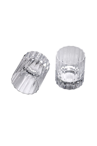 Reflect Crystal Whiskey Tumbler Glasses (Set Of 2)